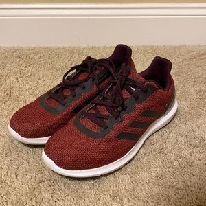 Men’s Maroon Adidas Tennis Shoes